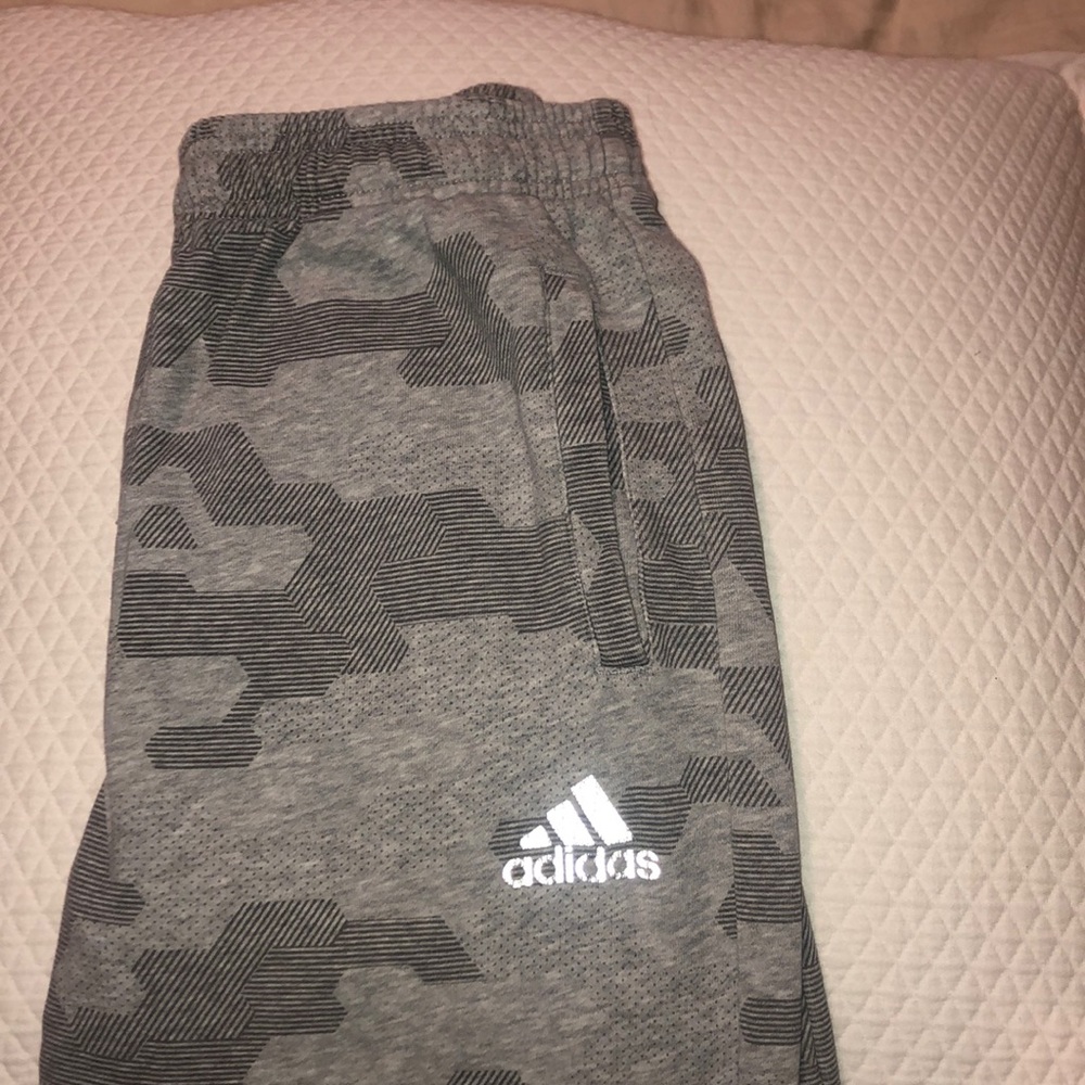 Grey Camp Adidas Joggers